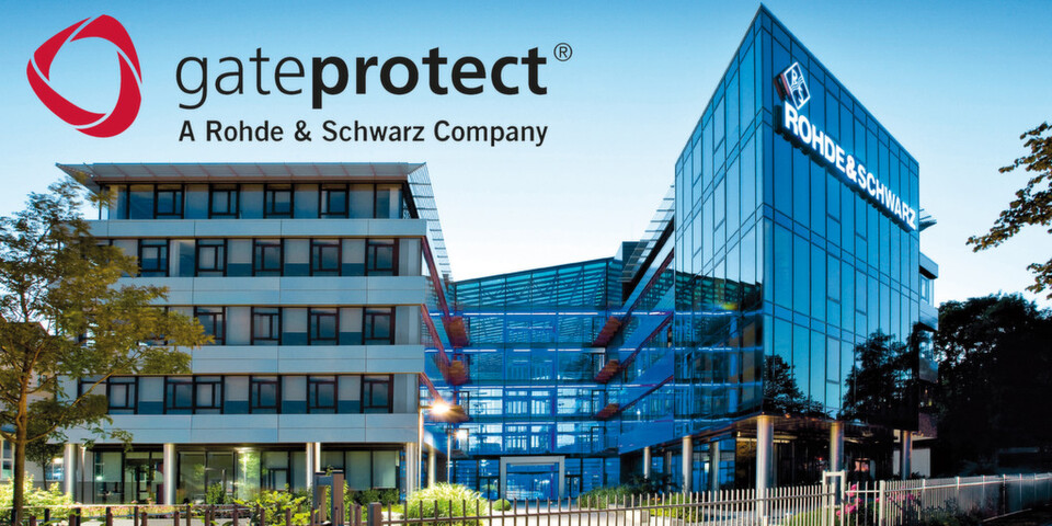 Durch die Integration in die Rohde & Schwarz Firmengruppe wird aus der Gateprotect AG eine GmbH. Durch die Integration in die Rohde & Schwarz Firmengruppe wird aus der Gateprotect AG eine GmbH.