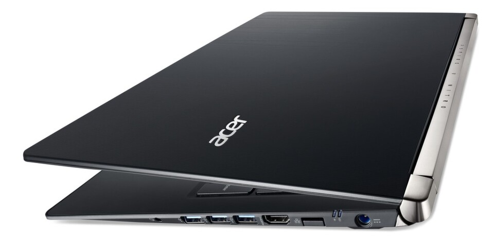 In dem nur 2,5 cm schlanken Aspire V Nitro bringt Acer bei den Spitzenmodellen einen Core i7 mit vier Kernen und eine schnelle Geforce-GTX-860M-Grafik unter. In dem nur 2,5 cm schlanken Aspire V Nitro bringt Acer bei den Spitzenmodellen einen Core i7 mit vier Kernen und eine schnelle Geforce-GTX-860M-Grafik unter.