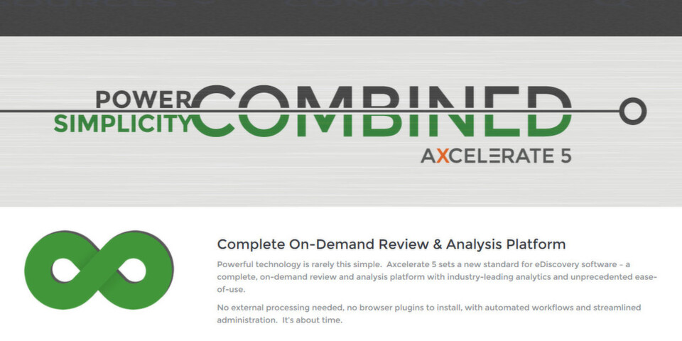Die Review- und Analyse-Plattform Axcelerate von Recommind bekommt eine Cloud-Schnittstelle zum Online-Speicher Box. Die Review- und Analyse-Plattform Axcelerate von Recommind bekommt eine Cloud-Schnittstelle zum Online-Speicher Box.