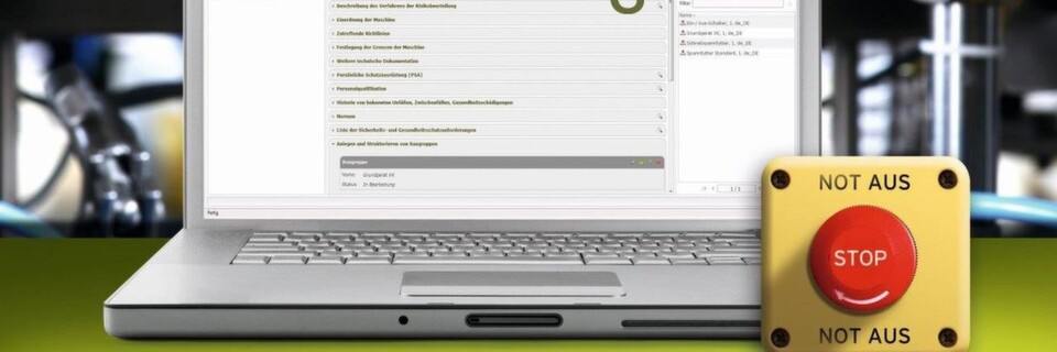 Mit Risikobeurteilung nach Anforderungsvorlagen werden Maschinen sicherer. Mit Risikobeurteilung nach Anforderungsvorlagen werden Maschinen sicherer.