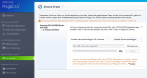 Samsung und andere Hersteller von Solid State Disks bieten Verwaltungstools an, über die sich die Festplatten sicher bereinigen lassen. Samsung und andere Hersteller von Solid State Disks bieten Verwaltungstools an, über die sich die Festplatten sicher bereinigen lassen.