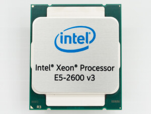 Bild 1: Von außen eher unspektakulär: der jetzt vorgestellte Prozessor "Intel Xeon E5 2600 v3" Bild 1: Von außen eher unspektakulär: der jetzt vorgestellte Prozessor "Intel Xeon E5 2600 v3"