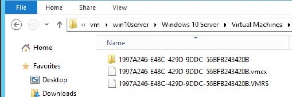 Neues Format für VMs in Windows 10 Server Neues Format für VMs in Windows 10 Server