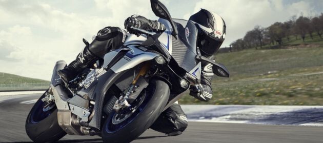 Yamaha YZF-R1 mit 200 PS on track. Yamaha YZF-R1 mit 200 PS on track.
