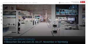 Das online aktivste Unternehmen des Jahres 2014 ist ABB. Auf der Webseite des Energie- und Automatisierungstechnikkonzerns steht aktuell der Messeauftritt auf der SPS/IPC/DRIVES im Mittelpunkt. Jeder Besucher der Homepage wird sofort über die Standnummer bzw. die Präsenz des Unternehmens auf der Messe informiert. Das online aktivste Unternehmen des Jahres 2014 ist ABB. Auf der Webseite des Energie- und Automatisierungstechnikkonzerns steht aktuell der Messeauftritt auf der SPS/IPC/DRIVES im Mittelpunkt. Jeder Besucher der Homepage wird sofort über die Standnummer bzw. die Präsenz des Unternehmens auf der Messe informiert.