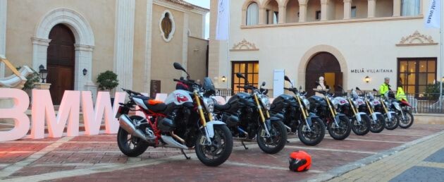 »bike und business« vor Ort: Test der BMW R 1200 R in Benidorm. »bike und business« vor Ort: Test der BMW R 1200 R in Benidorm.
