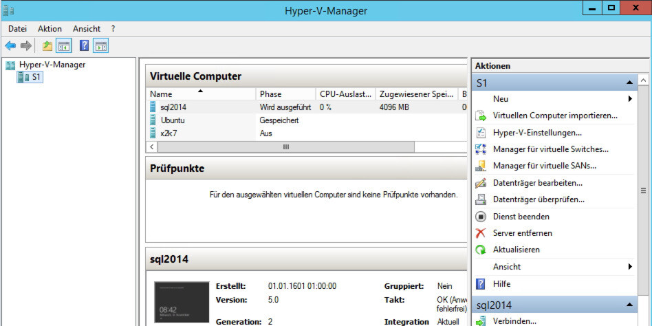 Nach der Installation von Hyper-V auf einem Virtualisierungs-Host sollten einige Einstellungen vorzunehmen, um das System sicher und zuverlässig zu machen. Nach der Installation von Hyper-V auf einem Virtualisierungs-Host sollten einige Einstellungen vorzunehmen, um das System sicher und zuverlässig zu machen.