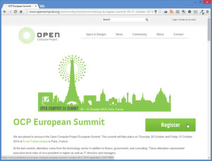 Open Compute Project trifft auch in Europa verstärkt auf Interesse. Das nächste Summit findet übrigens a, 9. bis 11. März 2015 im kalifornischen San Jose statt. Open Compute Project trifft auch in Europa verstärkt auf Interesse. Das nächste Summit findet übrigens a, 9. bis 11. März 2015 im kalifornischen San Jose statt.