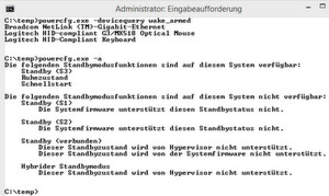 Abbildung 4: In der Befehlszeile können Administratoren umfassende Informationen zu den Stromsparfunktionen von Windows in Erfahrung bringen. Abbildung 4: In der Befehlszeile können Administratoren umfassende Informationen zu den Stromsparfunktionen von Windows in Erfahrung bringen.