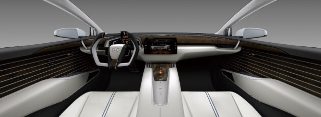 USA-Debüt auf der NAIAS 2015 in Detroit: das neue Brennstoffzellenfahrzeug Honda FCV Concept USA-Debüt auf der NAIAS 2015 in Detroit: das neue Brennstoffzellenfahrzeug Honda FCV Concept