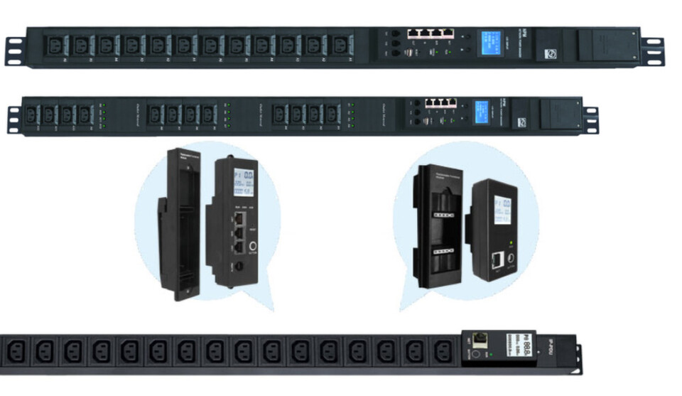 Die PDUs von China-Clever für Rechenzentren erlauben ein Energie-Monitoring des IT-Equipment. Die PDUs von China-Clever für Rechenzentren erlauben ein Energie-Monitoring des IT-Equipment.