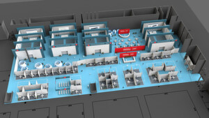 Die Planung der Ausstellungen in Halle 12, der Datacenter-Halle, sieht diese Aufteilung vor. Die Planung der Ausstellungen in Halle 12, der Datacenter-Halle, sieht diese Aufteilung vor.