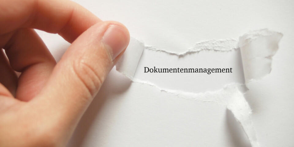 Dokumentenmanagement spart Zeit und Papier Dokumentenmanagement spart Zeit und Papier