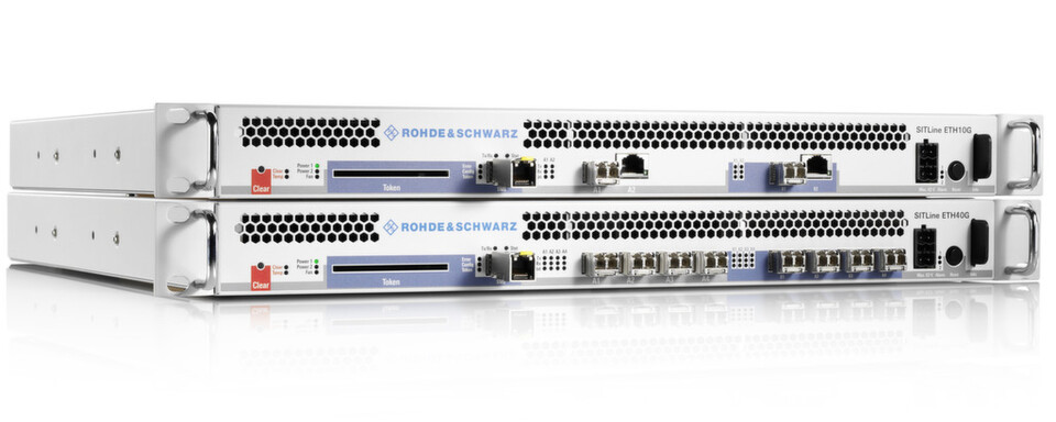 Mit den neuen Appliances zur Ethernet-Verschlüsselung SITLine ETH4G und ETH10G von Rohde & Schwarz SIT haben Unternehmen die Wahlfreiheit zwischen Kupfer und Glasfaser, 1 Gbit/s- und 10 Gbit/s-Ethernet, ohne Abstriche bei der Sicherheit zu machen. Mit den neuen Appliances zur Ethernet-Verschlüsselung SITLine ETH4G und ETH10G von Rohde & Schwarz SIT haben Unternehmen die Wahlfreiheit zwischen Kupfer und Glasfaser, 1 Gbit/s- und 10 Gbit/s-Ethernet, ohne Abstriche bei der Sicherheit zu machen.