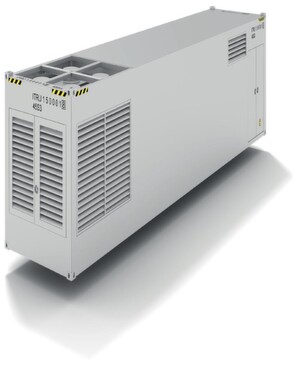 Die modulare USV (n+1) des Sysems MDC40 bietet 5 x 20 kVA, verfügt über einen Batteriepuffer von 10 Minuten und der Generator kann für 125 kVA sorge. Er benötigt eine Anlaufzeit von maximal 15 Sekunden; der Dieselvorrat umfasst 1.100 Liter, was ohne Nachfüllen für 48 Stunden reicht. Die modulare USV (n+1) des Sysems MDC40 bietet 5 x 20 kVA, verfügt über einen Batteriepuffer von 10 Minuten und der Generator kann für 125 kVA sorge. Er benötigt eine Anlaufzeit von maximal 15 Sekunden; der Dieselvorrat umfasst 1.100 Liter, was ohne Nachfüllen für 48 Stunden reicht.