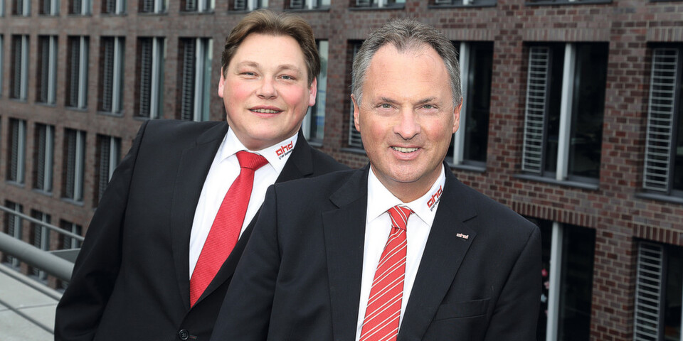 Carsten Lückel, Managing Director (links) und Andreas Rother, Managing Director sowie Gründer von AHD Carsten Lückel, Managing Director (links) und Andreas Rother, Managing Director sowie Gründer von AHD