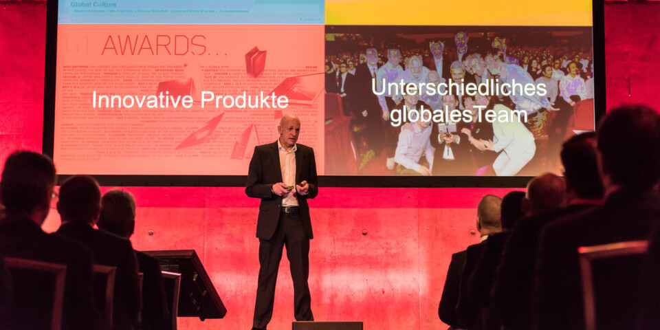 Stefan Engel, Vice President und General Manager Central Region, Lenovo, bei seiner Keynote auf dem Channel-Kickoff in München. Stefan Engel, Vice President und General Manager Central Region, Lenovo, bei seiner Keynote auf dem Channel-Kickoff in München.
