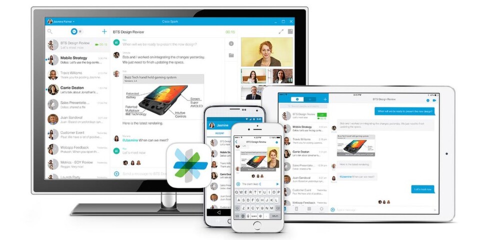 Cisco Spark ist eine Weiterentwicklung der im November 2014 als Project Squared eingeführten Collaboration-Lösungen. Cisco Spark ist eine Weiterentwicklung der im November 2014 als Project Squared eingeführten Collaboration-Lösungen.