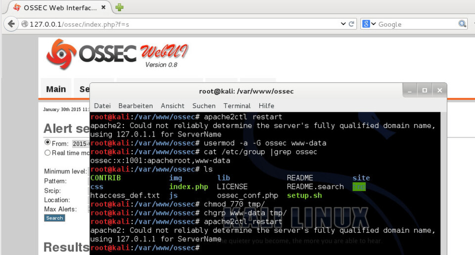 Die Host-basierte Eindringlingserkennung mit OSSEC bietet sogar eine Web-Oberfläche, die aber erst eingerichtet sein will. Die Host-basierte Eindringlingserkennung mit OSSEC bietet sogar eine Web-Oberfläche, die aber erst eingerichtet sein will.