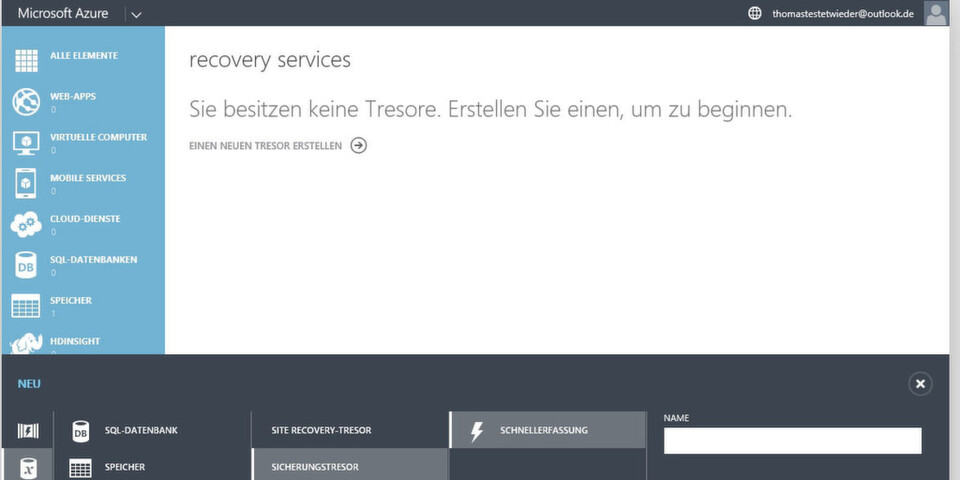 Backup & Recovery mit der Cloud: Virtuelle Server in Microsoft Azure sichern und wiederherstellen. Backup & Recovery mit der Cloud: Virtuelle Server in Microsoft Azure sichern und wiederherstellen.
