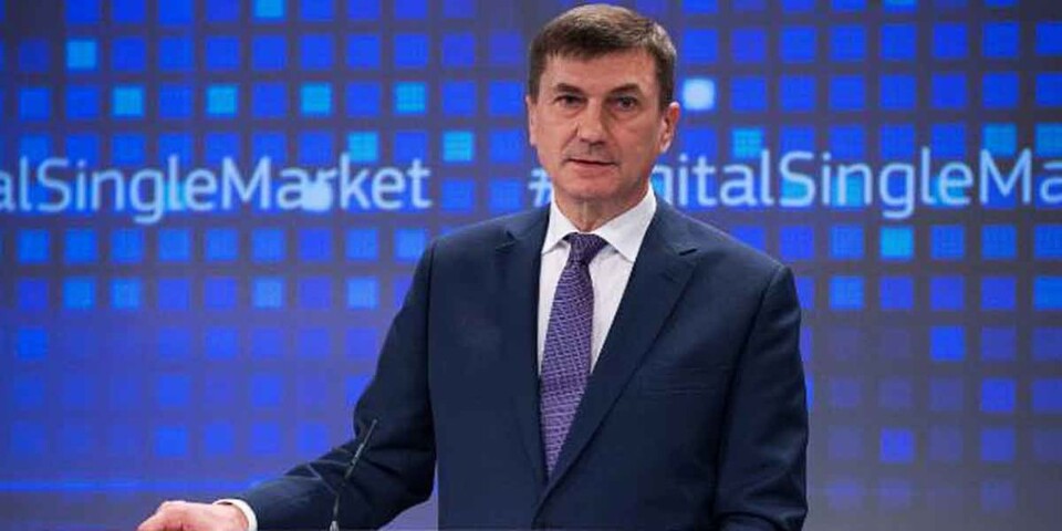 Der Vizepräsident für den digitalen Binnenmarkt, Andrus Ansip, stellte die neue Digitalstrategie vor Der Vizepräsident für den digitalen Binnenmarkt, Andrus Ansip, stellte die neue Digitalstrategie vor