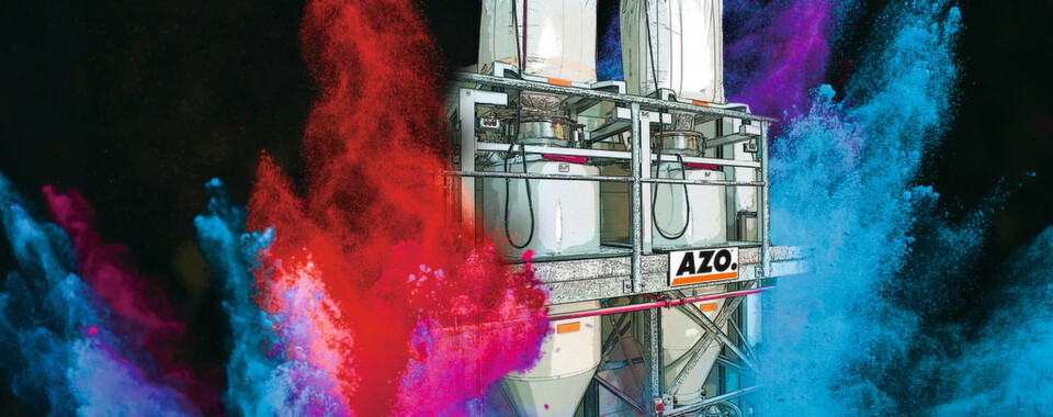 Dosing systems from Azo are well suited for powder handling. Dosing systems from Azo are well suited for powder handling.