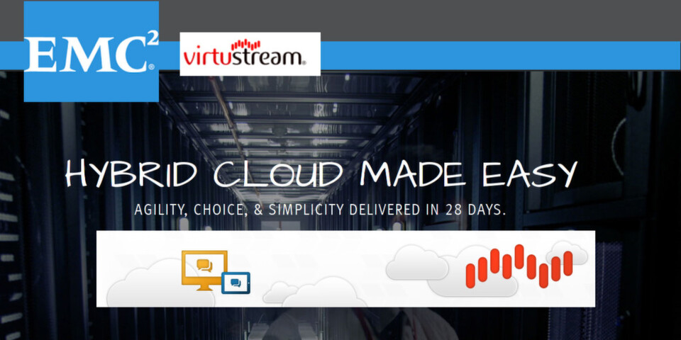 Virtustream wird ein Kernelement in EMCs Hybrid-Cloud-Strategie und soll Kunden bei der Migration von Anwendungen in Cloud-basierte IT-Umgebungen unterstützen. Virtustream wird ein Kernelement in EMCs Hybrid-Cloud-Strategie und soll Kunden bei der Migration von Anwendungen in Cloud-basierte IT-Umgebungen unterstützen.