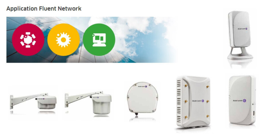 ALE präsentiert Access Points für verschiedenste Einsatzszenarien. Je nach Modell sind die Systeme witterungsgeschützt, vertragen hohe Temperaturschwankungen oder bieten einen PoE-Port ALE präsentiert Access Points für verschiedenste Einsatzszenarien. Je nach Modell sind die Systeme witterungsgeschützt, vertragen hohe Temperaturschwankungen oder bieten einen PoE-Port