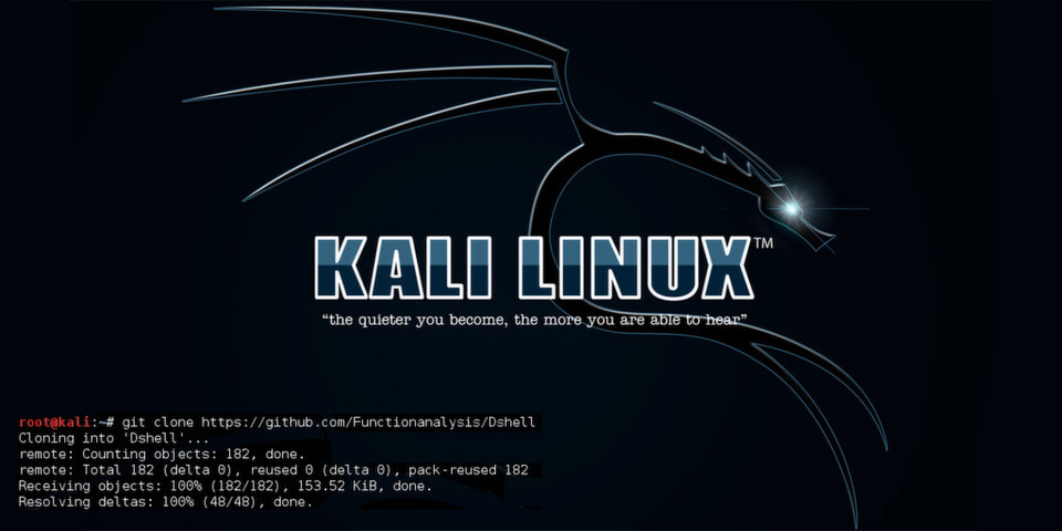 Das Netzwerk-Forensik-Werkzeug Dshell lässt sich mit ein paar Handgriffen in Kali Linux einbinden. Das Netzwerk-Forensik-Werkzeug Dshell lässt sich mit ein paar Handgriffen in Kali Linux einbinden.
