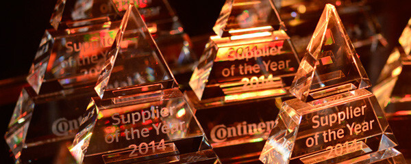 Die besten Zulieferer 2014: Continental hat den jährlichen Award an seine Zulieferer verliehen. Die besten Zulieferer 2014: Continental hat den jährlichen Award an seine Zulieferer verliehen.