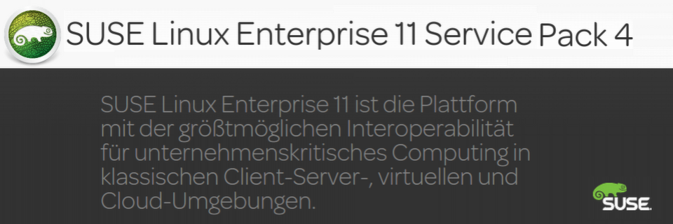 Suse veröffentlich SLE 11 SP4 Suse veröffentlich SLE 11 SP4