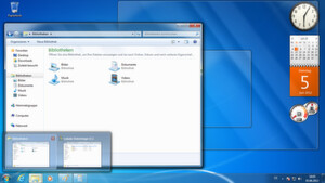Screenshot von Windows 7. Microsoft konnte mit dem Nachfolger die Performance- und Stabilitätsprobleme umgehen und bot ein zusätzliches Maß an Komfortfunktionen und Sicherheit. Screenshot von Windows 7. Microsoft konnte mit dem Nachfolger die Performance- und Stabilitätsprobleme umgehen und bot ein zusätzliches Maß an Komfortfunktionen und Sicherheit.