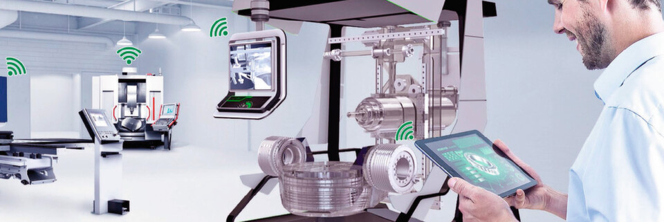 Mit der Maschine 4.0 beschreitet Schaeffler einen durchgängigen Weg in Richtung einer digitalisierten Produktion. Die erhobenen Daten werden sowohl lokal als auch in einer Schaeffler-Cloud ausgewertet, um die Ergebnisse wieder zurück an die verschiedensten Stellen vor Ort zu leiten. Mit der Maschine 4.0 beschreitet Schaeffler einen durchgängigen Weg in Richtung einer digitalisierten Produktion. Die erhobenen Daten werden sowohl lokal als auch in einer Schaeffler-Cloud ausgewertet, um die Ergebnisse wieder zurück an die verschiedensten Stellen vor Ort zu leiten.