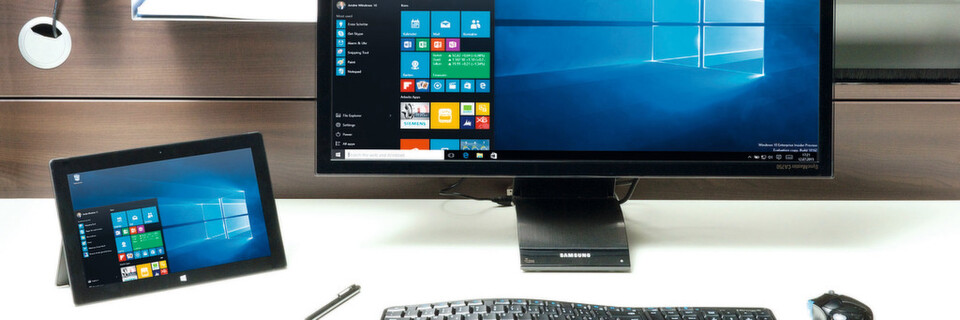Windows 10 bringt neue Sicherheits- und Verwaltungsfunktionen für den Firmeneinsatz. Windows 10 bringt neue Sicherheits- und Verwaltungsfunktionen für den Firmeneinsatz.