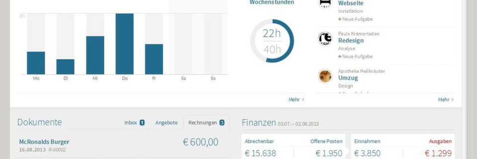 Mit der Cloud-Buchhaltungslösung Papierkram.de behalten Anwender den Überblick über die Finanzen. Mit der Cloud-Buchhaltungslösung Papierkram.de behalten Anwender den Überblick über die Finanzen.