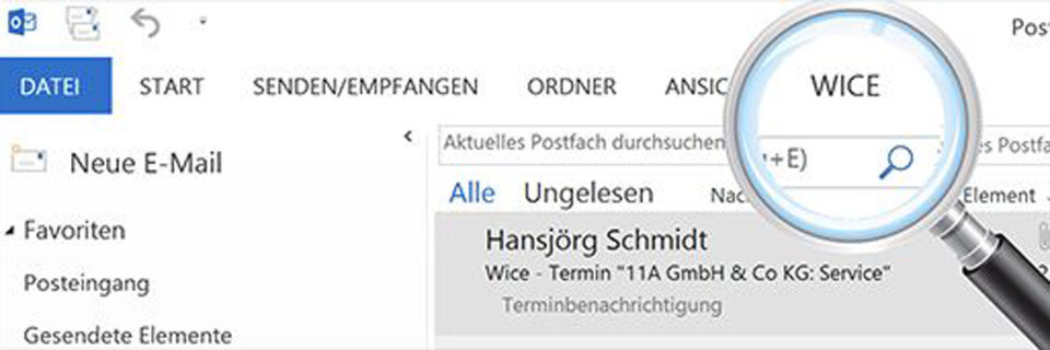 Die Erweiterung in Wice CRM bringt wichtige Adressdaten und Termine im CRM und in Outlook immer auf den aktuellsten Stand. Die Erweiterung in Wice CRM bringt wichtige Adressdaten und Termine im CRM und in Outlook immer auf den aktuellsten Stand.