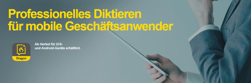 Die mobile Lösung Dragon Anywhere gibt es im Abo, die Lizenz für das Desktopprodukt weiterhin für eine einmalige Zahlung. Die mobile Lösung Dragon Anywhere gibt es im Abo, die Lizenz für das Desktopprodukt weiterhin für eine einmalige Zahlung.