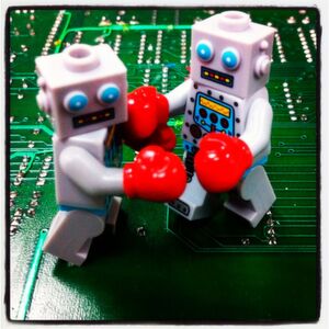 In dem Hollywood-Blockbuster "I,Robot" regeln 3 Gesetze der Robotik das Zusammenleben und Arbeiten von Menschen und Maschinen. Auch in unserer Welt nehmen Roboter einen immer wichtiger werdenden Platz ein. Brauchen also auch wir künftig Robotergesetze, damit es nicht zu Auseinandersetzungen kommt?! In dem Hollywood-Blockbuster "I,Robot" regeln 3 Gesetze der Robotik das Zusammenleben und Arbeiten von Menschen und Maschinen. Auch in unserer Welt nehmen Roboter einen immer wichtiger werdenden Platz ein. Brauchen also auch wir künftig Robotergesetze, damit es nicht zu Auseinandersetzungen kommt?!
