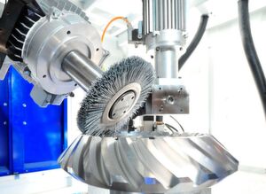 Rundtakt- und Enden-Entgratmaschinen, flexible Entgratzellen oder einspindlige Entgratmaschinen zeigt Sema Maschinenbau. Rundtakt- und Enden-Entgratmaschinen, flexible Entgratzellen oder einspindlige Entgratmaschinen zeigt Sema Maschinenbau.
