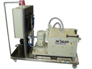 Die Zentrifugen von Rösler mit manuellem und automatischem Schlammaustrag trennen Prozessflüssigkeiten in Fest- und Flüssigstoffe und entfernen dabei auch Feinpartikel. Die Zentrifugen von Rösler mit manuellem und automatischem Schlammaustrag trennen Prozessflüssigkeiten in Fest- und Flüssigstoffe und entfernen dabei auch Feinpartikel.