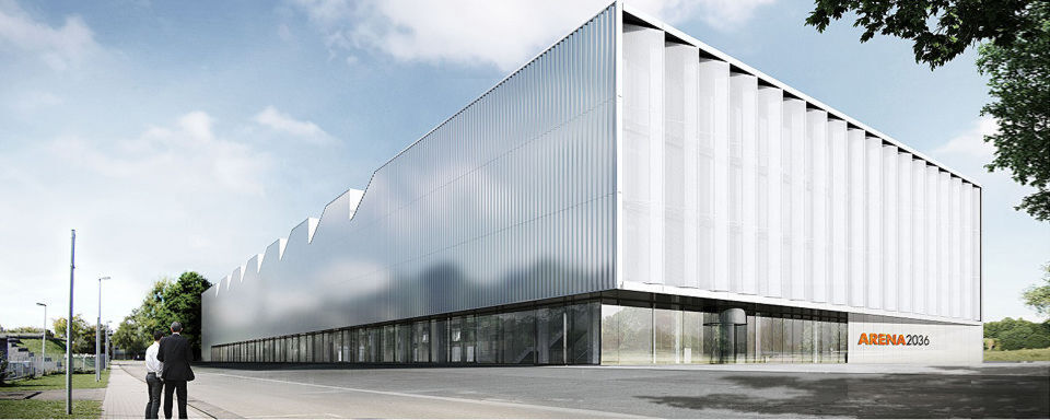 Mit dem Projekt Arena 2036 will die Universität Stuttgart wettbewerbsfähige Produktionsmodelle und -systeme für das Automobil der Zukunft realisieren. Mit dem Projekt Arena 2036 will die Universität Stuttgart wettbewerbsfähige Produktionsmodelle und -systeme für das Automobil der Zukunft realisieren.