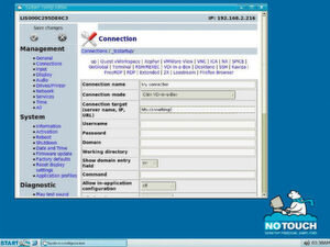 NoTouch brint Treiber und Protokolle für alles wichtigen VDI- und Terminalserver-/Session-Host-Lösungen mit. NoTouch brint Treiber und Protokolle für alles wichtigen VDI- und Terminalserver-/Session-Host-Lösungen mit.