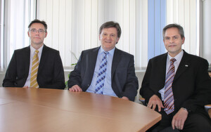 Die Gesprächspartner (v. l.): Rainer Kremser (DZBW), Jürgen Heinrich (KIVBF) und Hariolf M. Rieger (KDRS) Die Gesprächspartner (v. l.): Rainer Kremser (DZBW), Jürgen Heinrich (KIVBF) und Hariolf M. Rieger (KDRS)