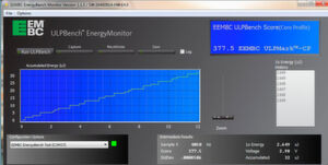 Benchmarkwerte: Auf dem EEMBC-ULPBench-Standard erzielt der Apollo-Mikrocontroller einen Benchmark-Wert 377; laut Ambiq Micro mehr als das Doppelte des zuvor führenden MCUs, der einen Wert von 185 erreicht. Benchmarkwerte: Auf dem EEMBC-ULPBench-Standard erzielt der Apollo-Mikrocontroller einen Benchmark-Wert 377; laut Ambiq Micro mehr als das Doppelte des zuvor führenden MCUs, der einen Wert von 185 erreicht.