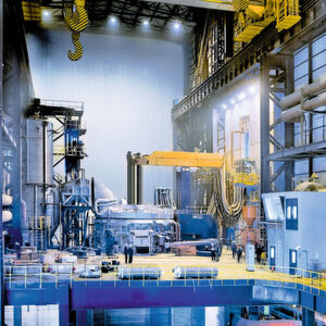 At the beginning of August, the Turkish steel producer Çolakoğlu Metalurji A.S. gave Siemens VAI Metals Technologies the final acceptance certificate for the modernization of electric arc furnace no. 1 in the Gebze Plant, just four days after the first heat. Being already one of the most productive electric arc furnaces in the world before modernization, its performance has been significantly improved once again. Electrical active power input has been increased by eight percent, while the electrical energy consumption has been reduced by six percent at the same time, without increasing the fossile energy comsumption. This has boosted the overall productivity of the electric arc furnace by twelve percent without any change in the tapping weight. At the beginning of August, the Turkish steel producer Çolakoğlu Metalurji A.S. gave Siemens VAI Metals Technologies the final acceptance certificate for the modernization of electric arc furnace no. 1 in the Gebze Plant, just four days after the first heat. Being already one of the most productive electric arc furnaces in the world before modernization, its performance has been significantly improved once again. Electrical active power input has been increased by eight percent, while the electrical energy consumption has been reduced by six percent at the same time, without increasing the fossile energy comsumption. This has boosted the overall productivity of the electric arc furnace by twelve percent without any change in the tapping weight.