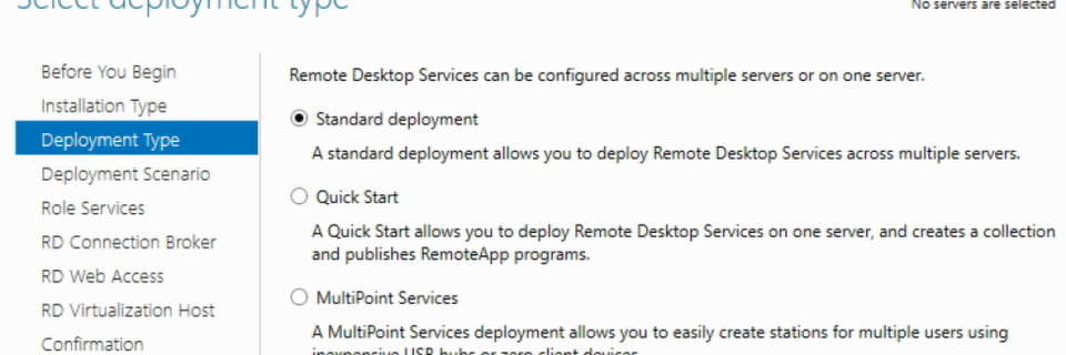 Einrichten einer Remotedesktop-Sitzungs-Umgebung Einrichten einer Remotedesktop-Sitzungs-Umgebung