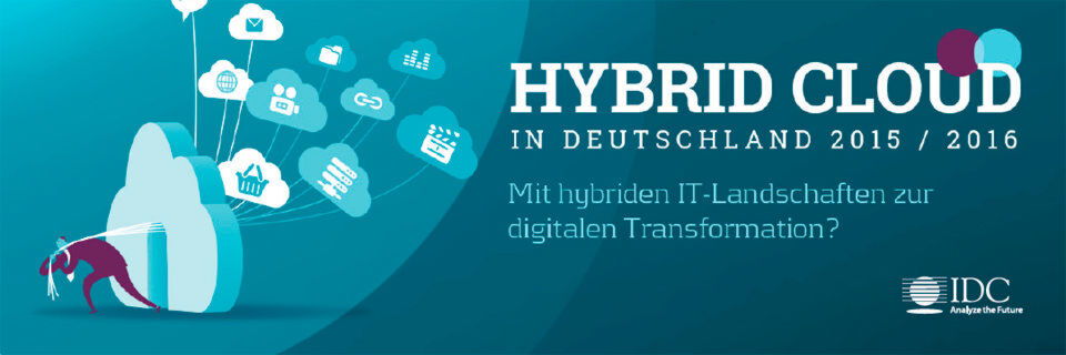 Angesichts der Digitalen Transformation nehmen hybride Clouds Fahrt auf in deutschen Unternehmen, so eine aktuelle IDC-Studie. Angesichts der Digitalen Transformation nehmen hybride Clouds Fahrt auf in deutschen Unternehmen, so eine aktuelle IDC-Studie.