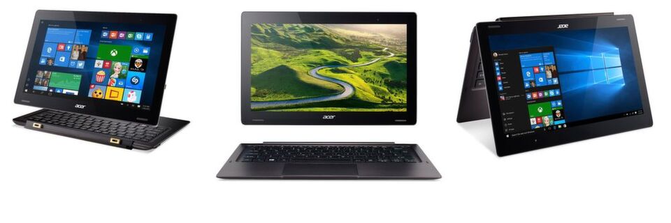 Der Aspire Switch 12 S ist das Top-Modell unter den 2-in-1-Detachables von Acer. Das 12,5-Zoll-Tablet mit abnehmbarem Keyboard wartet mit einem Skylake-Core-M und mit Thunderbolt 3 auf. Der Aspire Switch 12 S ist das Top-Modell unter den 2-in-1-Detachables von Acer. Das 12,5-Zoll-Tablet mit abnehmbarem Keyboard wartet mit einem Skylake-Core-M und mit Thunderbolt 3 auf.