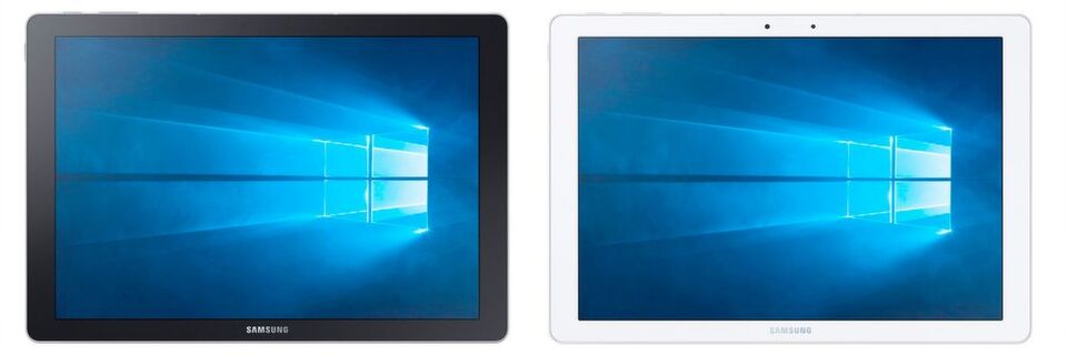 Windows 10 statt Android: Mit dem Galaxy TabPro S ringt Samsung nun doch wieder ein Windows-Gerät auf den deutschen Markt. Das 12-Zoll-Tablet gibt es in Schwarz und in Weiß. Windows 10 statt Android: Mit dem Galaxy TabPro S ringt Samsung nun doch wieder ein Windows-Gerät auf den deutschen Markt. Das 12-Zoll-Tablet gibt es in Schwarz und in Weiß.