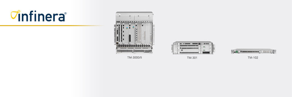 Zum Netzwerk gehören unter anderen Systeme der TM-Serie von Infinera. Zum Netzwerk gehören unter anderen Systeme der TM-Serie von Infinera.